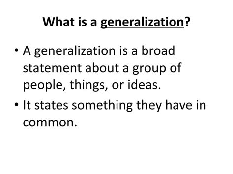 definition of generalize|generalize definition for kids.